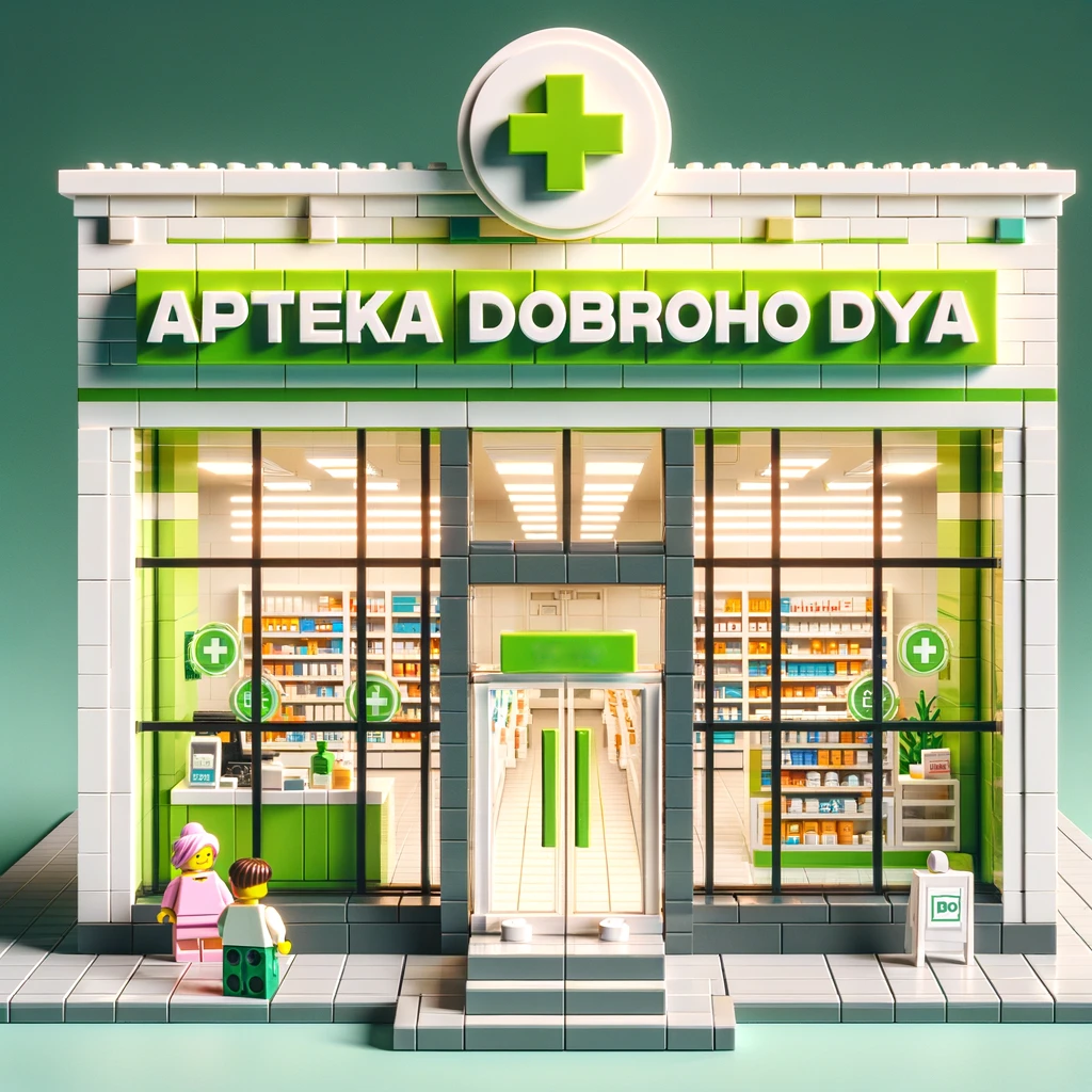 Штучний інтелект показав, як виглядали б українські медичні заклади в стилі LEGO (фото)